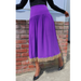 Simple Midi Skirt (12 Colours) - Free Worldwide Shipping- Sew Royal US