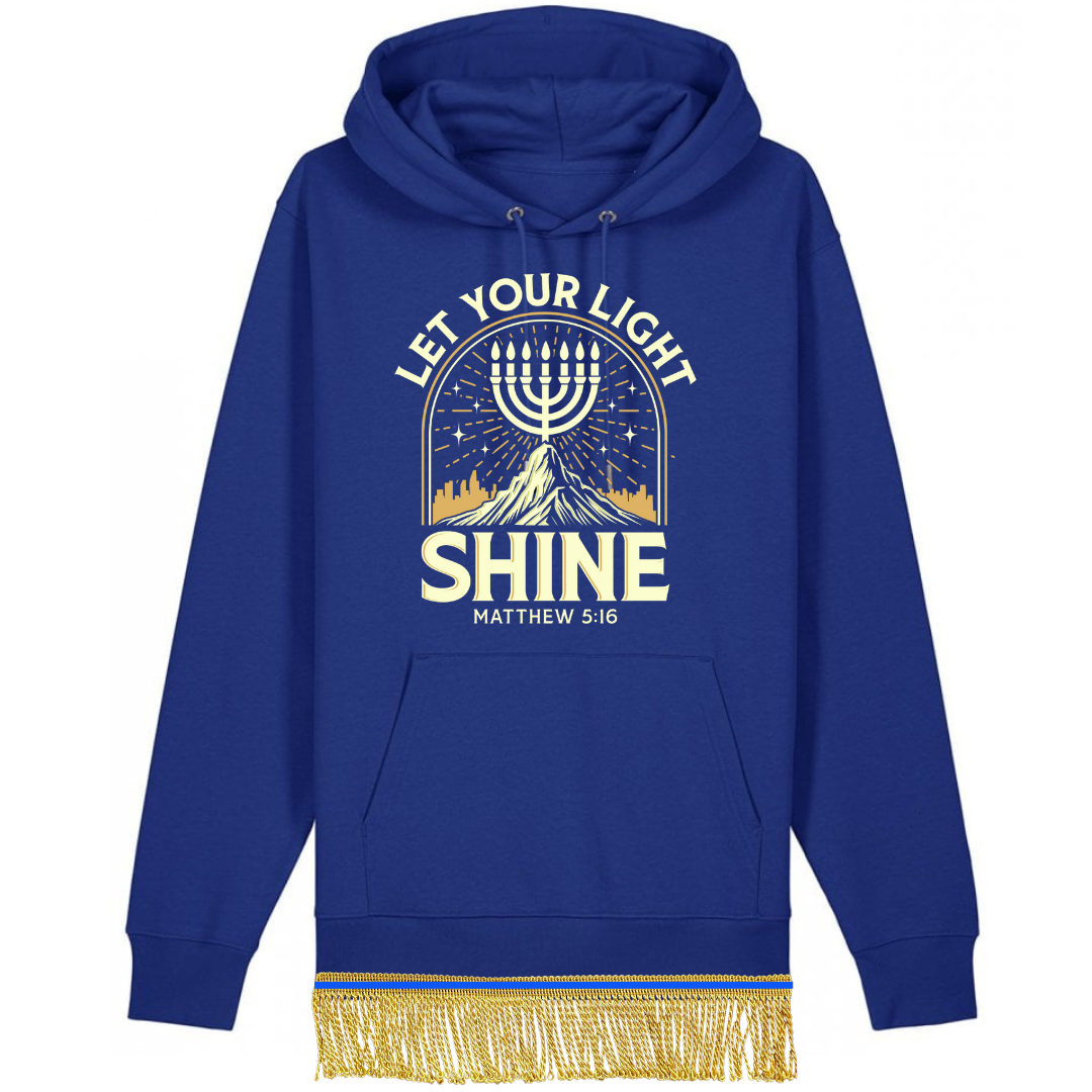 Let your Light Shine Organic Cotton Pullover Hoodie