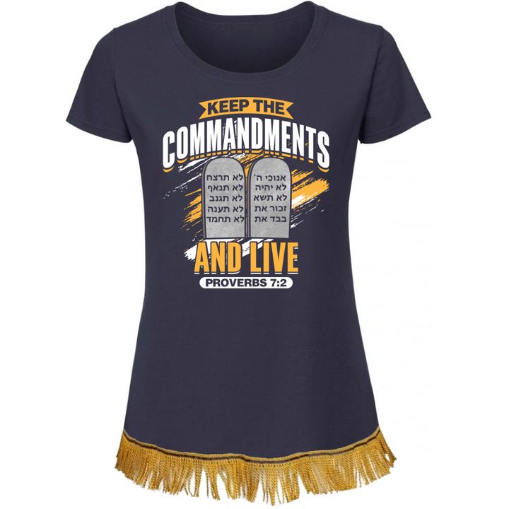 Keep the Commandments and Live Women's T-Shirt