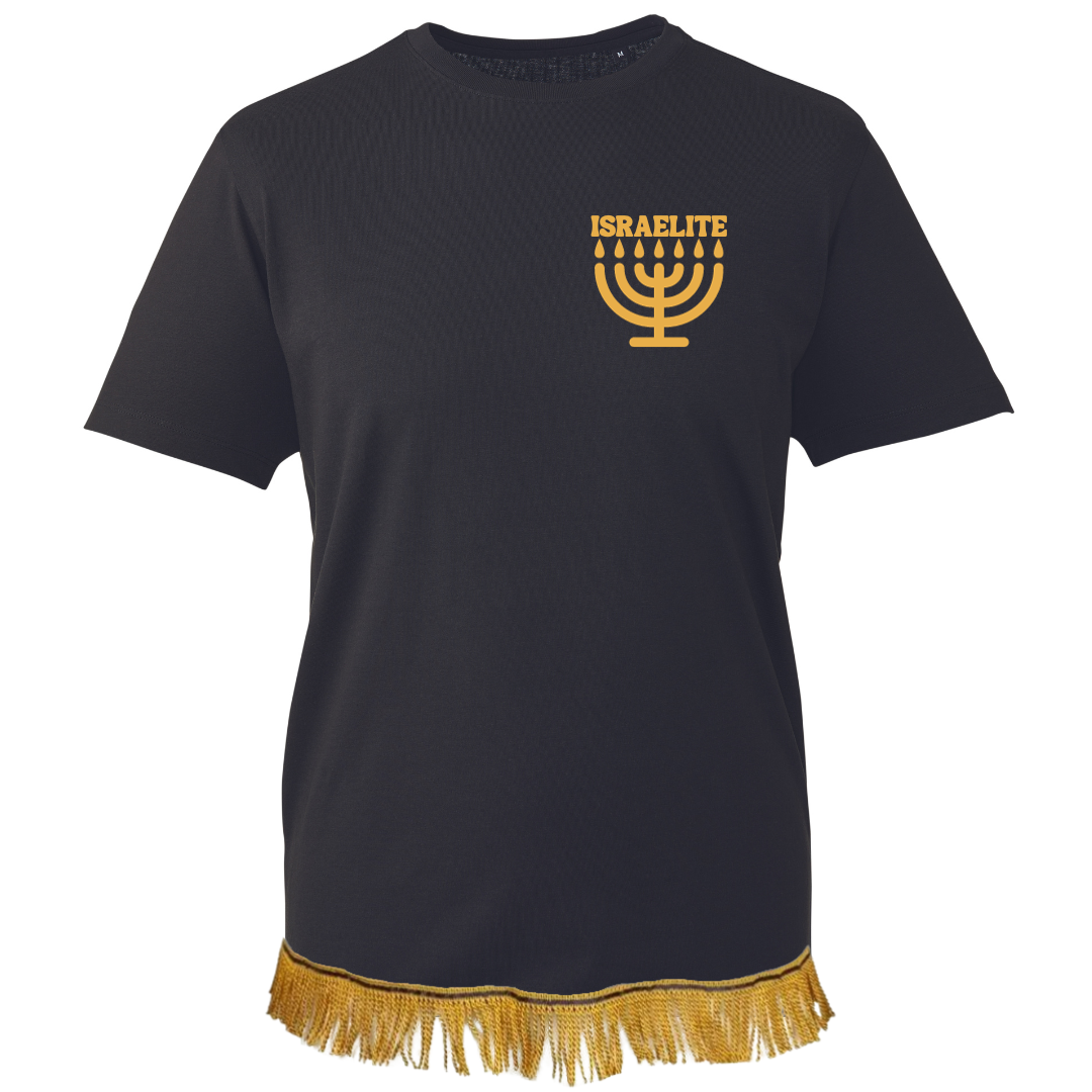 ISRAELITE Menorah T-Shirt - Free Worldwide Shipping- Sew Royal US