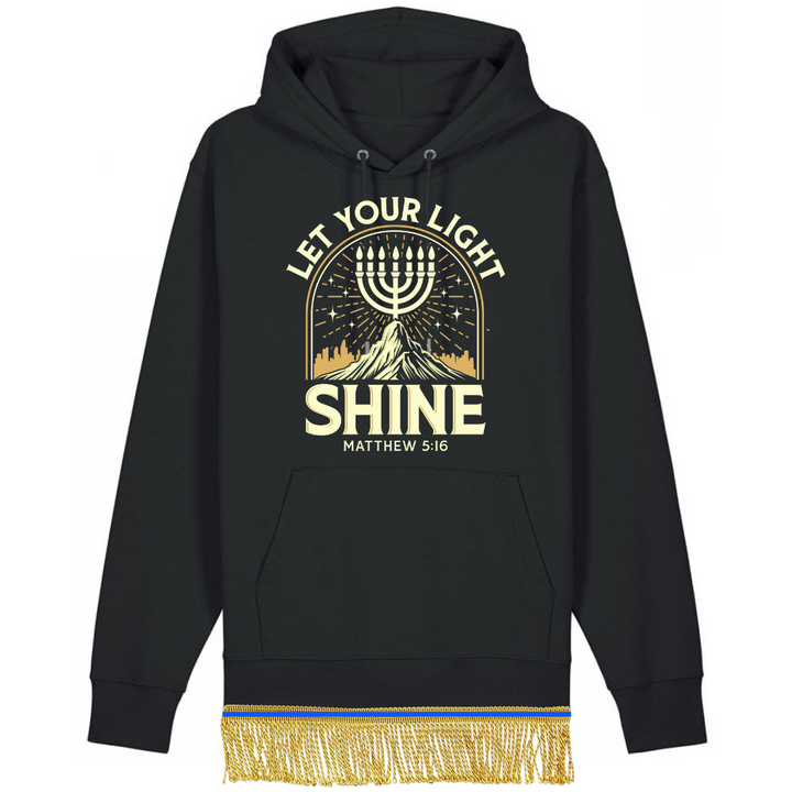 Let your Light Shine Organic Cotton Pullover Hoodie