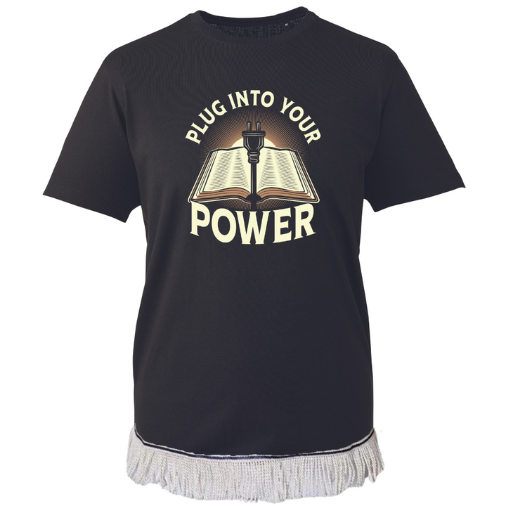 Plug Into Your Power Adult T-Shirt