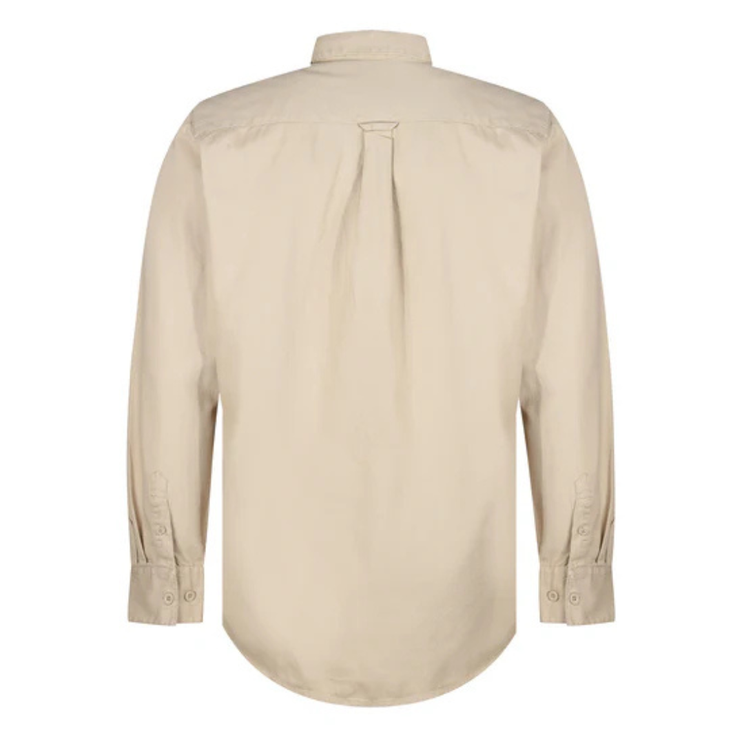 Men's Long Sleeve Button Down Shirt with Fringes