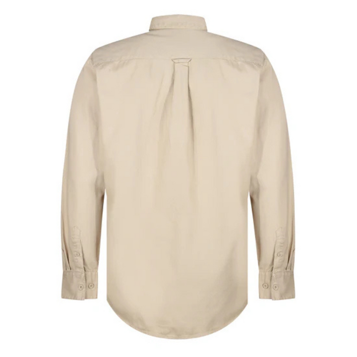 Men's Long Sleeve Button Down Shirt with Fringes