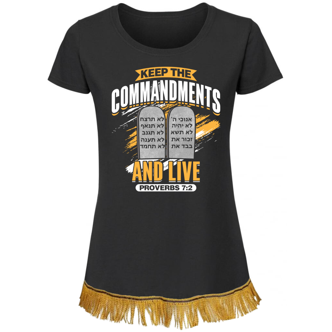 Keep the Commandments and Live Women's T-Shirt