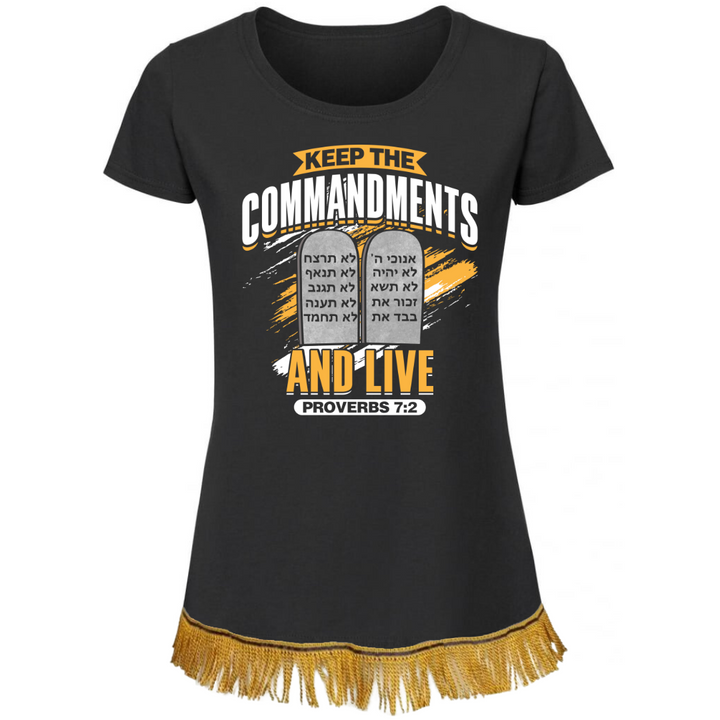 Keep the Commandments and Live Women's T-Shirt