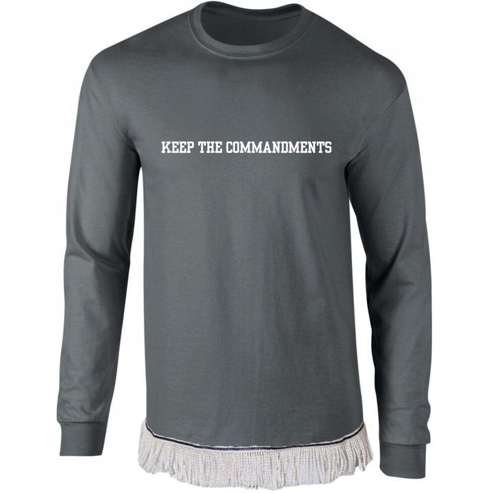 Keep the Commandments Adult Long Sleeve T-Shirt