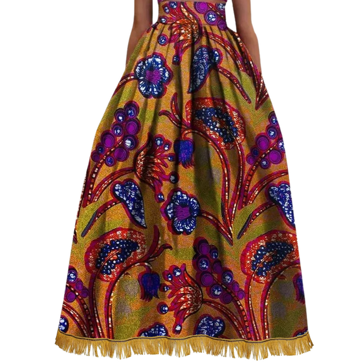 Ankara Print Maxi Skirt *LIMITED EDITION*