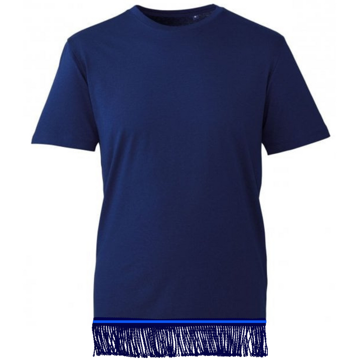 Adult Fringed T-Shirt with Matching Fringes (2 for $30, 4 for $50) Size S-2XL