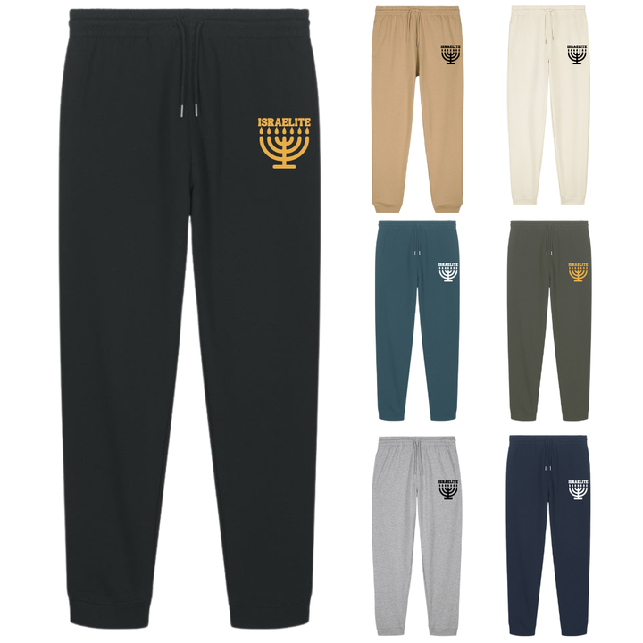 ISRAELITE Menorah Organic Cotton Joggers