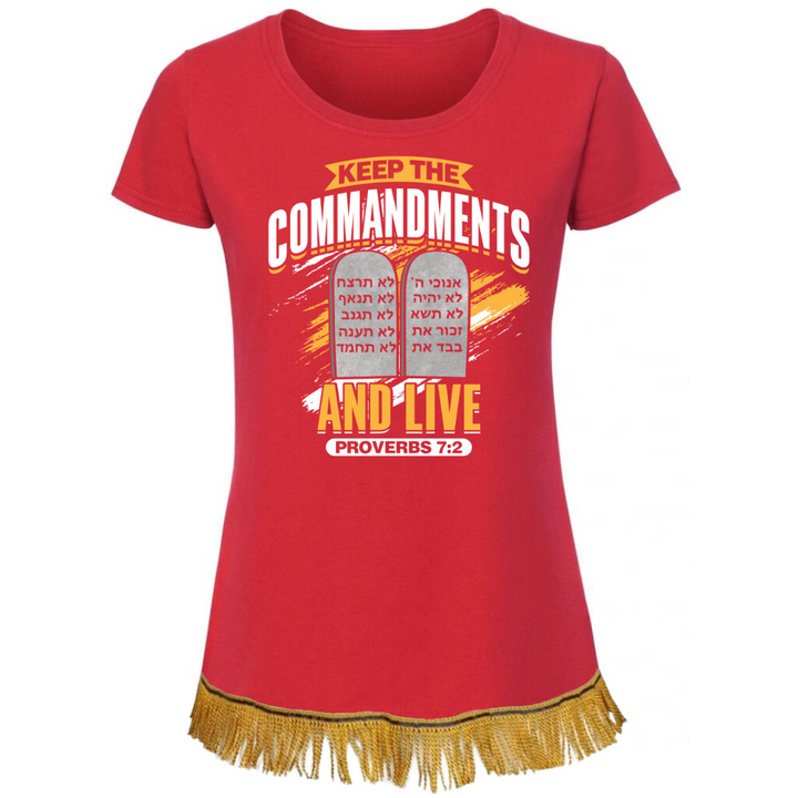 Keep the Commandments and Live Women's T-Shirt