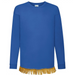 Children's Plain Long Sleeve T-Shirt with Fringes - Free Worldwide Shipping- Sew Royal US