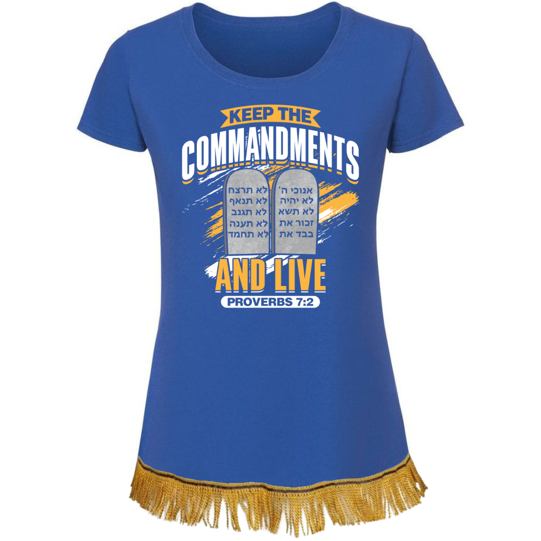 Keep the Commandments and Live Women's T-Shirt