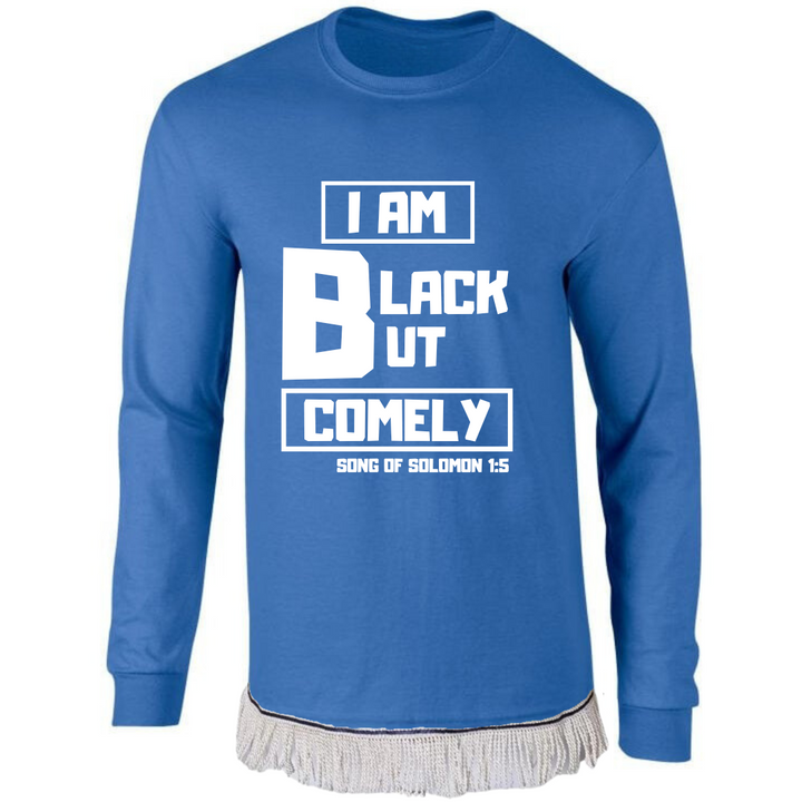 Black But Comely Adult Long Sleeve T-Shirt