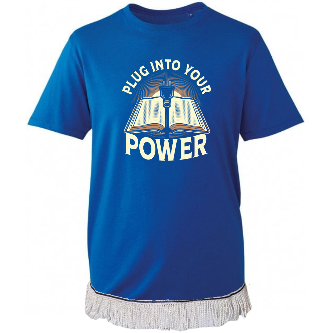 Plug Into Your Power Adult T-Shirt