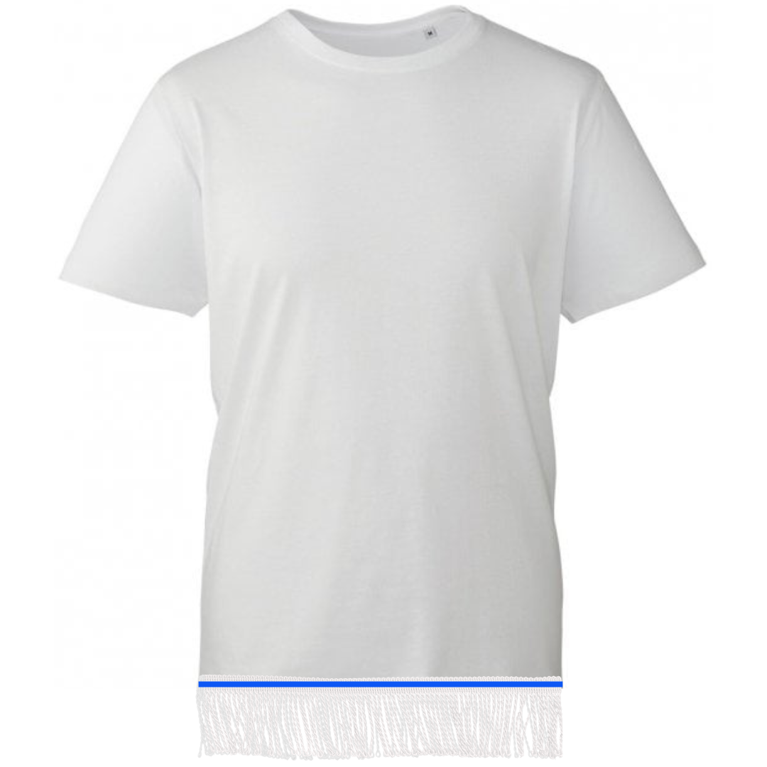 Adult Fringed T-Shirt with Matching Fringes (2 for $30, 4 for $50) Size S-2XL