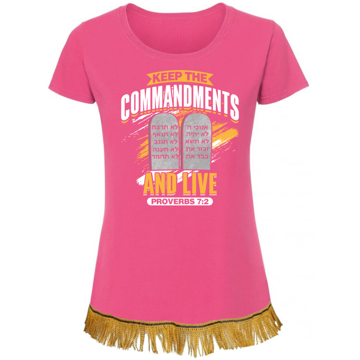 Keep the Commandments and Live Women's T-Shirt