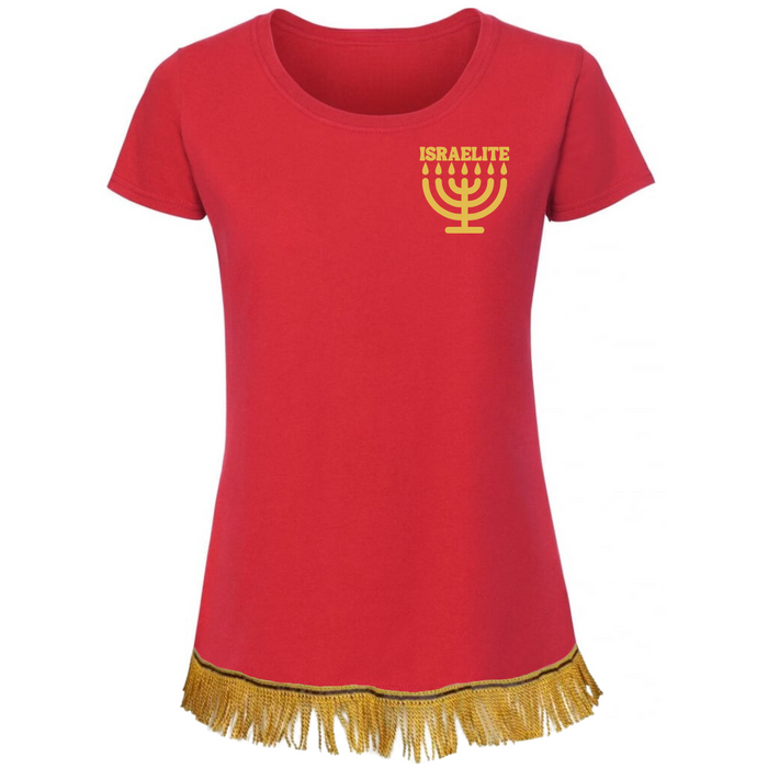 ISRAELITE Menorah Women's Short Sleeve T-Shirt