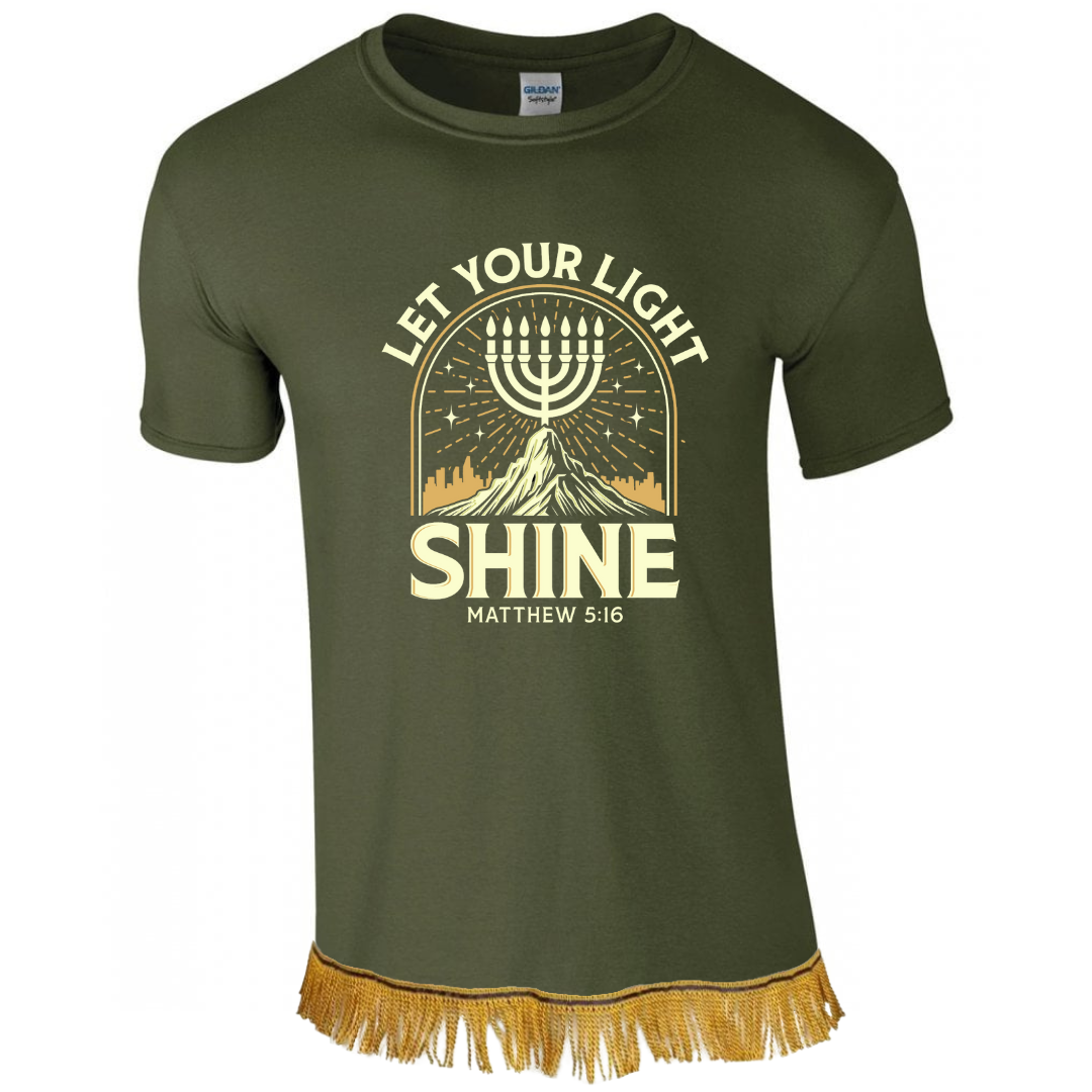 Let Your Light Shine Adult T-Shirt