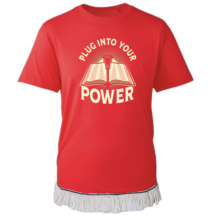 Plug Into Your Power Adult T-Shirt