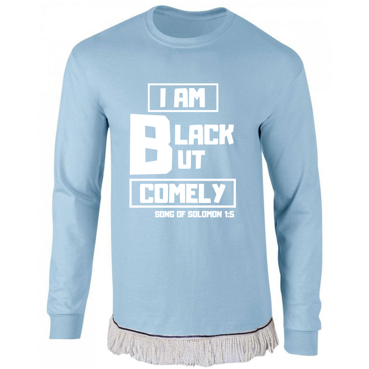 Black But Comely Adult Long Sleeve T-Shirt