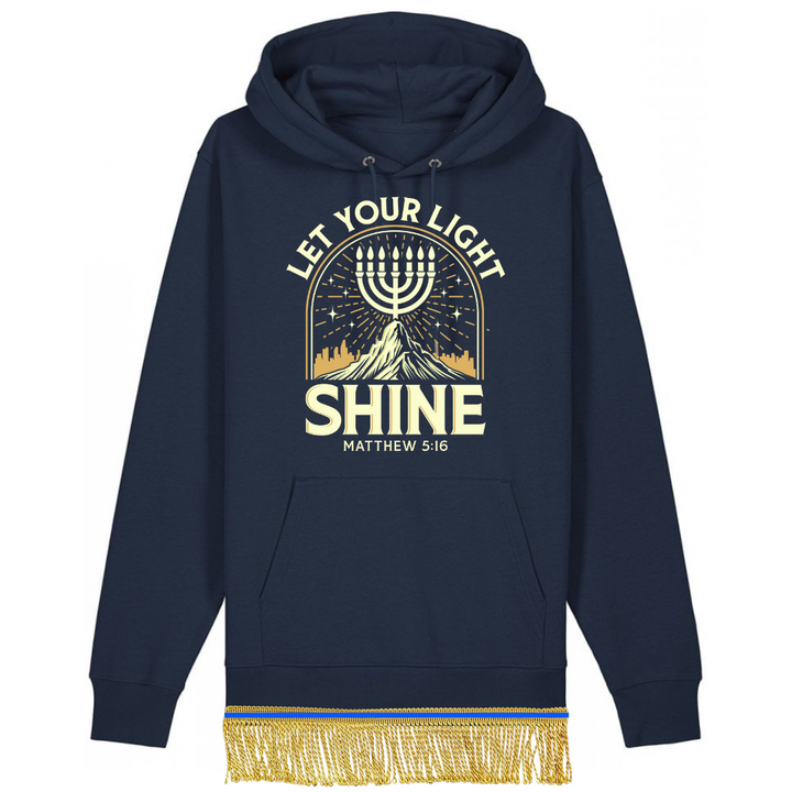 Let your Light Shine Organic Cotton Pullover Hoodie