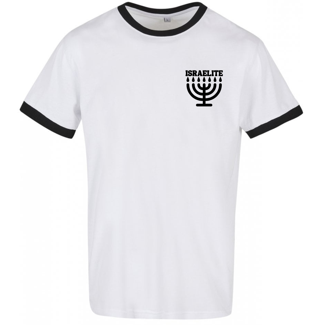 ISRAELITE Menorah Ringer T-Shirt *LIMITED EDITION*