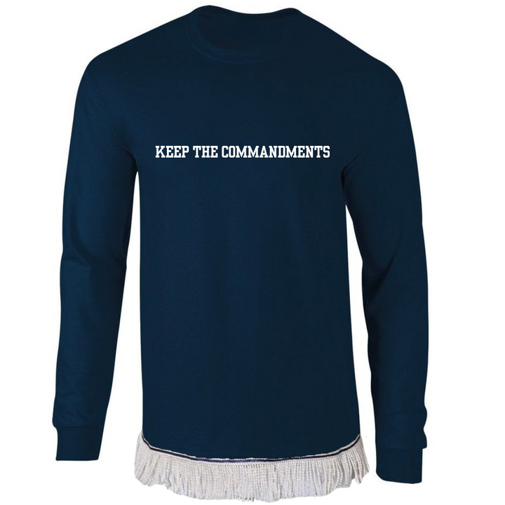 Keep the Commandments Adult Long Sleeve T-Shirt