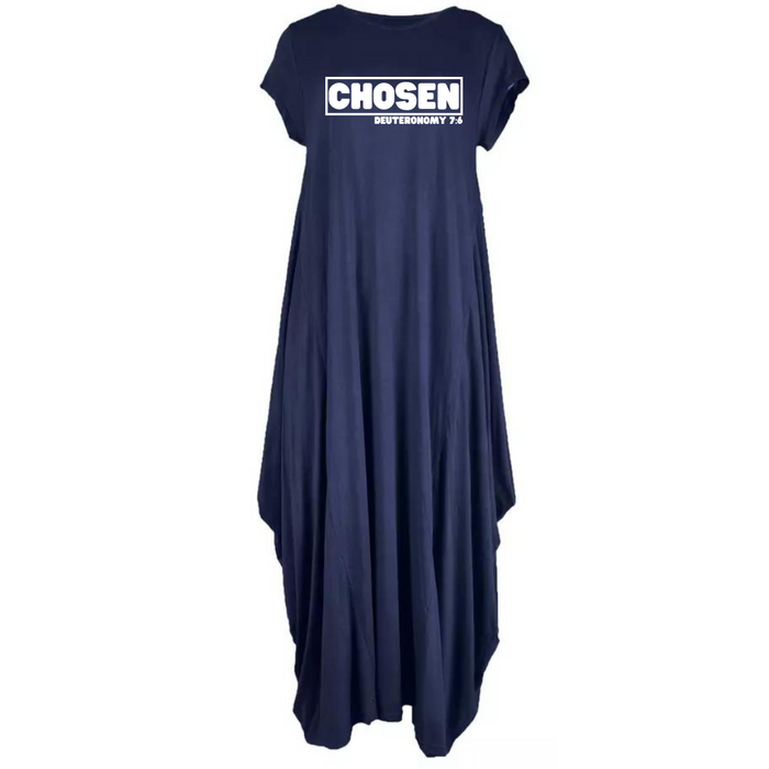 CHOSEN Cap Sleeve Parachute Dress