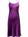 Satin Slip Midi Dress - Free Worldwide Shipping- Sew Royal US