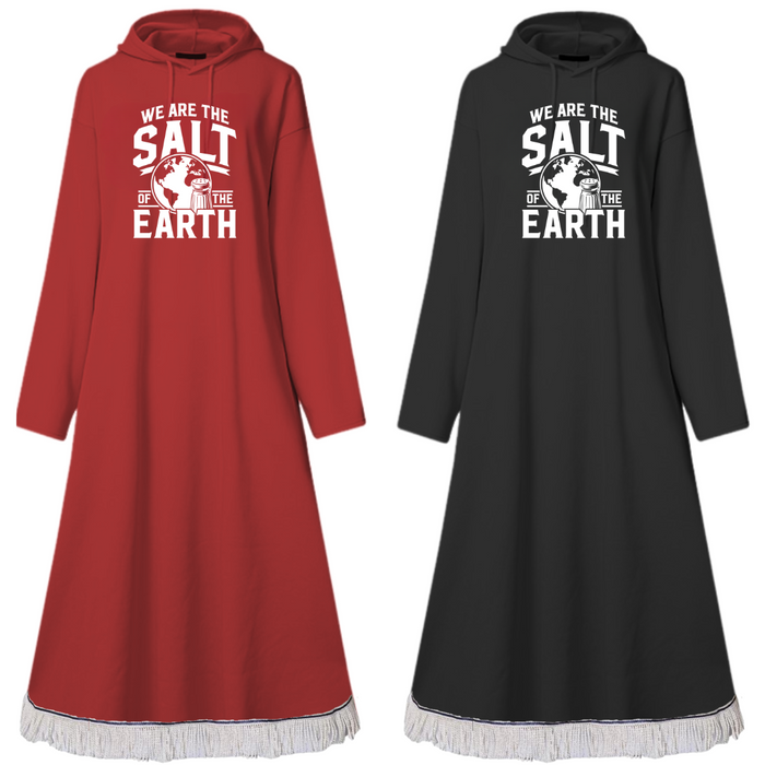 Salt of the Earth Hooded Maxi Dress