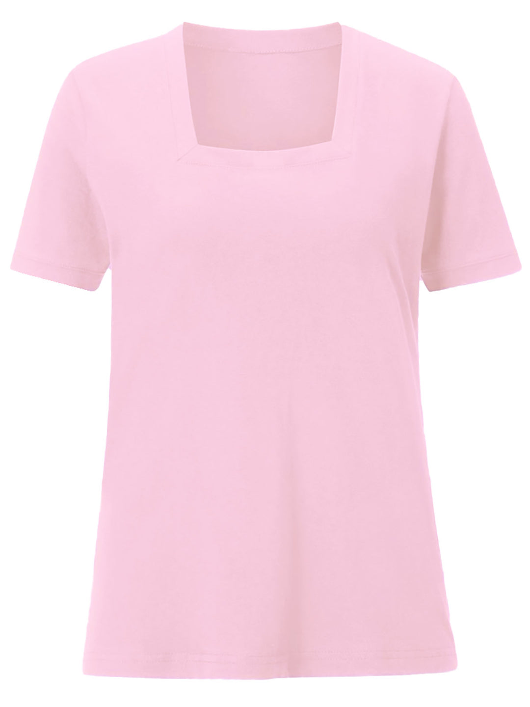 Women's Cotton Square Neck T-Shirt