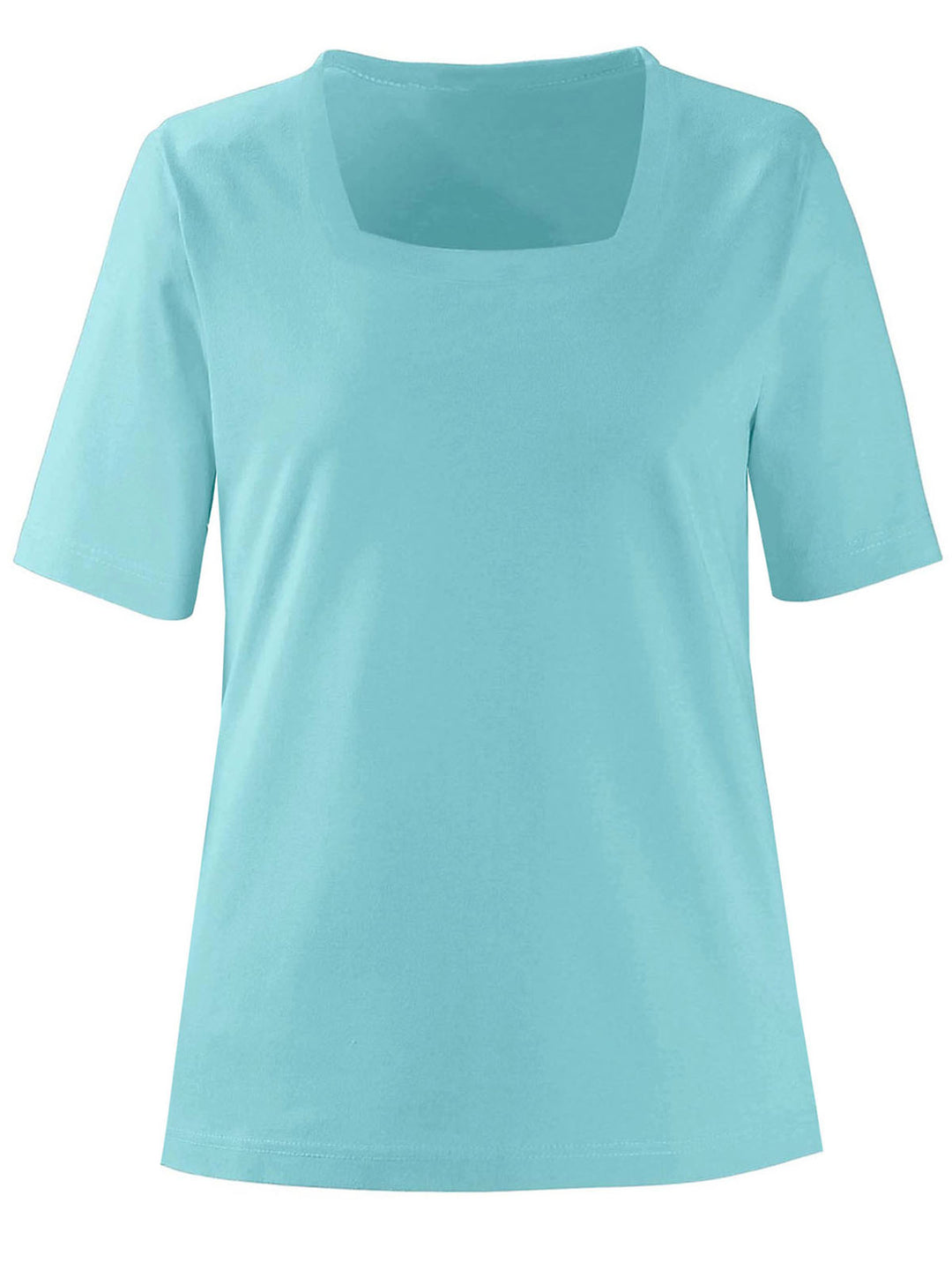 Women's Cotton Square Neck T-Shirt