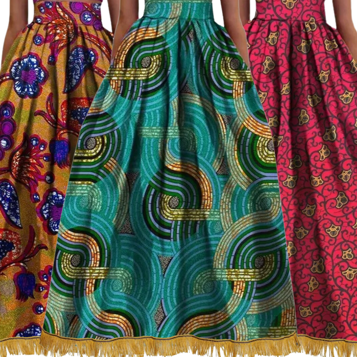 Ankara Print Maxi Skirt *LIMITED EDITION*