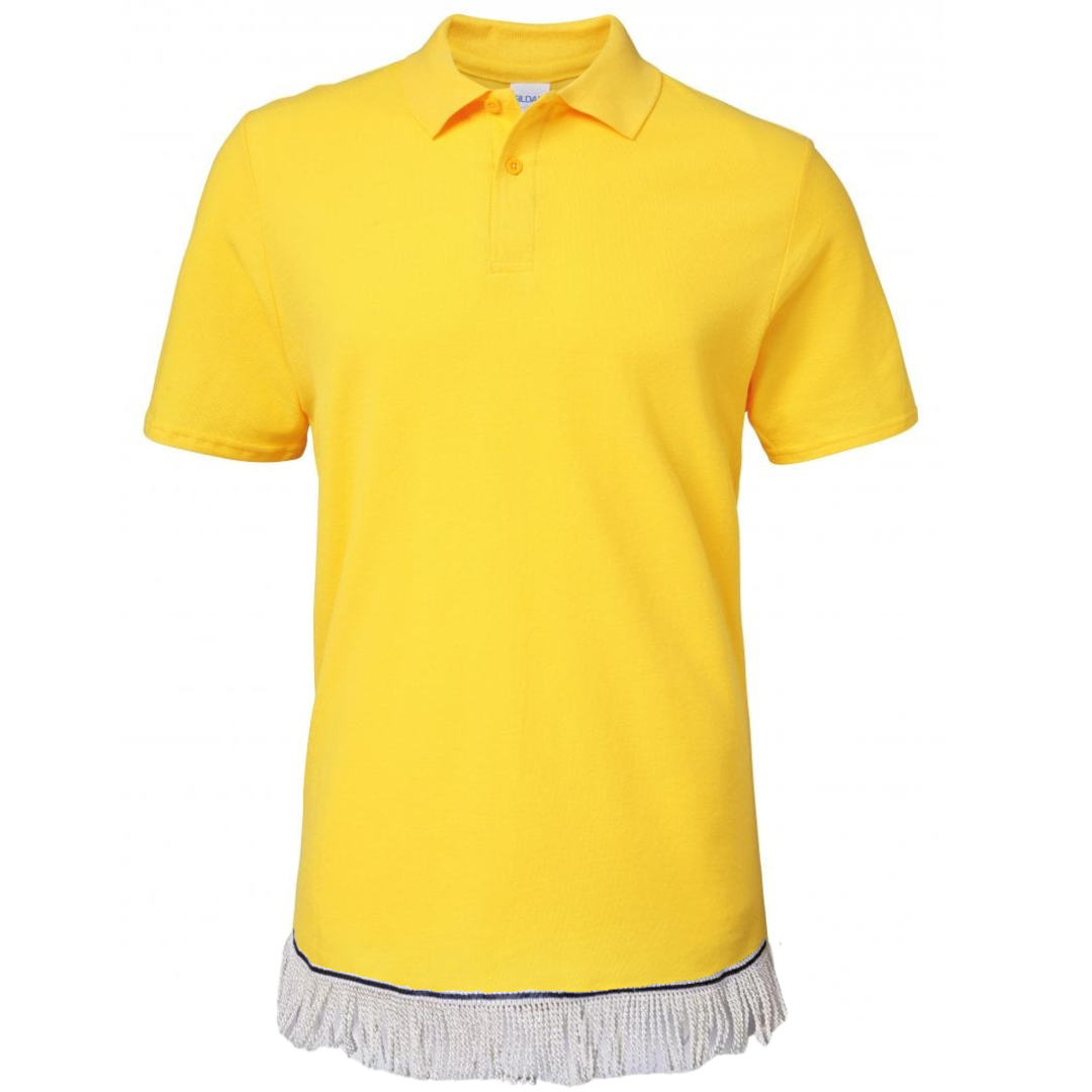 Men's Plain Fringed Polo (7 Colours)