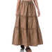 Acid Wash Cotton Maxi Skirt - Free Worldwide Shipping- Sew Royal US