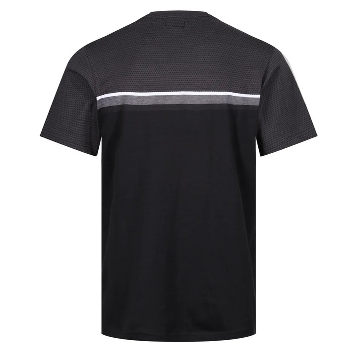 Men's Colourblock T-Shirt with Fringes