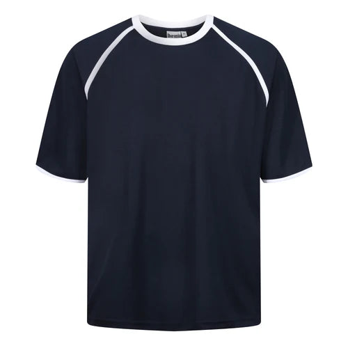 Men's Active Tipped T-Shirt with Fringes