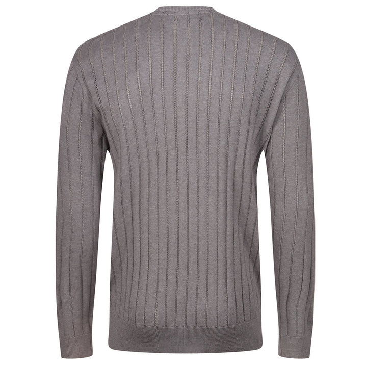 Men's 100% Cotton Sweater with Fringes