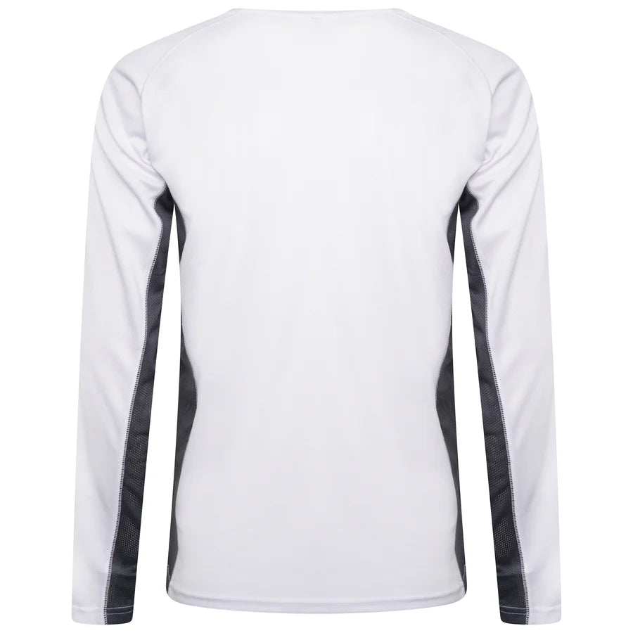 Men's Contrast Fitness Long Sleeve with Fringes