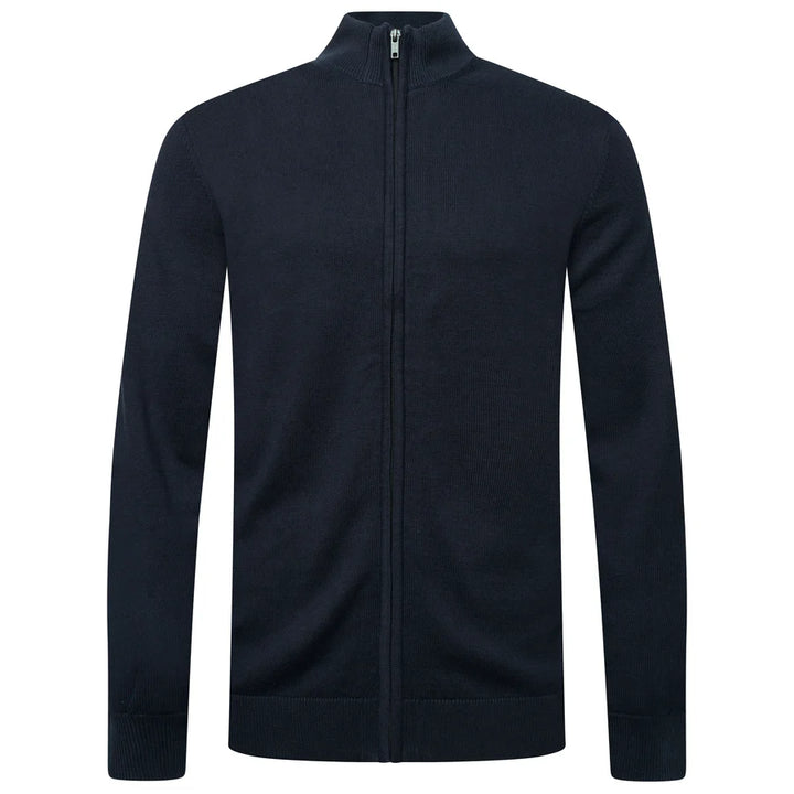 Men's Full Zip 100% Cotton Cardigan with Fringes