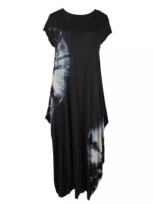 Tie Dye Parachute Maxi Dress