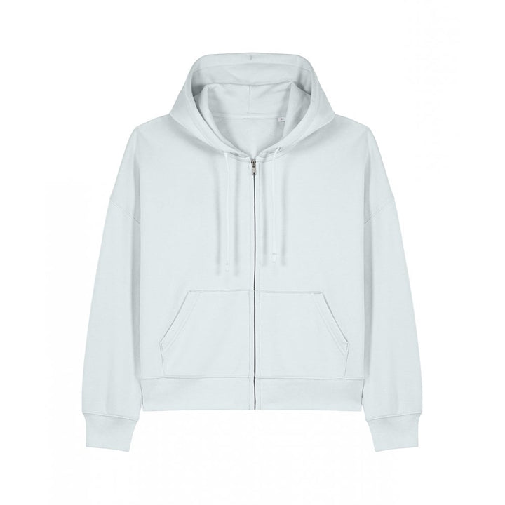 Women's Organic Cotton Zipper Hoodie with Fringes