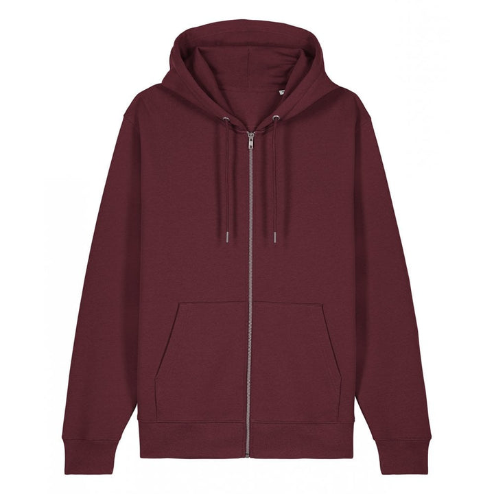 100% Organic Cotton Zipper Hoodie with Fringes