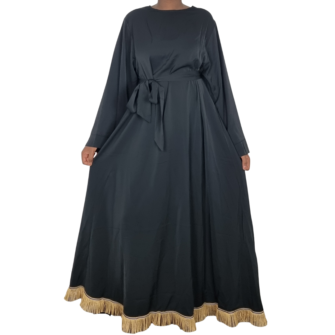 Classic Plain Closed Abaya Dress (7 Colors) - Free Worldwide Shipping- Sew Royal US