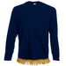 Men's Plain Long Sleeve Fringed T-Shirt - Free Worldwide Shipping- Sew Royal US