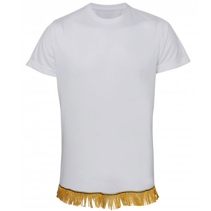 Men's Performance Fringed T-Shirt - Free Worldwide Shipping- Sew Royal US