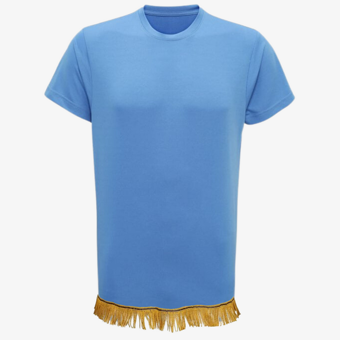 Men's Performance Fringed T-Shirt - Free Worldwide Shipping- Sew Royal US