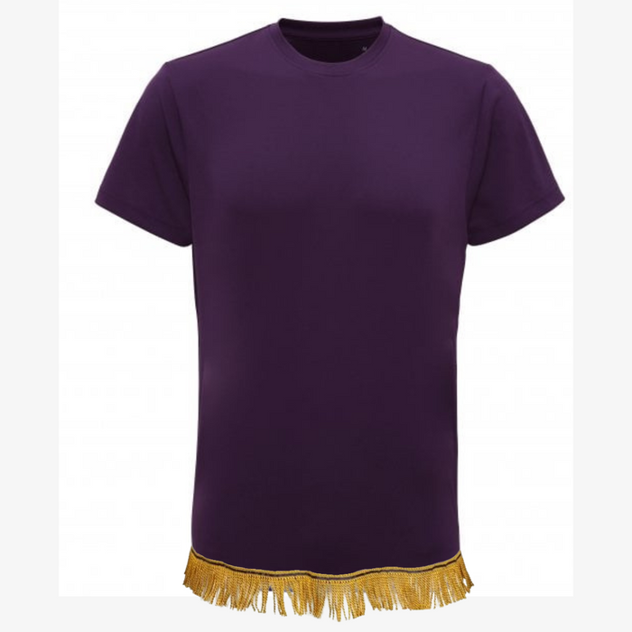 Men's Performance Fringed T-Shirt - Free Worldwide Shipping- Sew Royal US