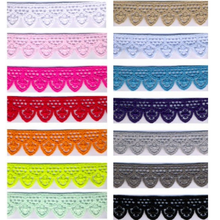 Mini 20mm Guipure Lace Fringe - Free Worldwide Shipping- Sew Royal US